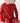 Red Nut Print Zip Pajama