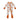 Baby onesie with Texas Longhorns pattern on a white background