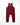 Bamboo striped overalls in red and black
